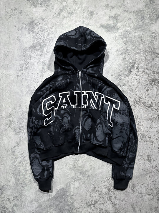 Grim Zip Up - Black